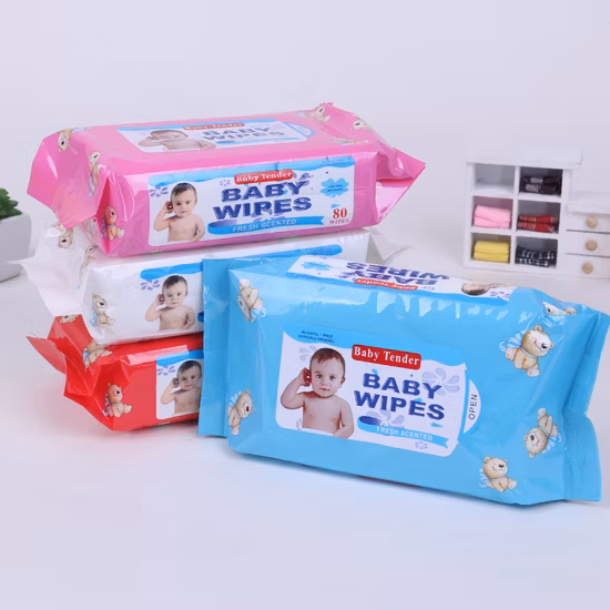 China Hot Product Household Surface Cleansing Non-Woven Wipe Bath and Room Wet Wipes