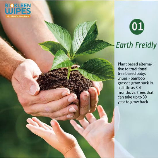 Biokleen OEM ODM Produttore Personalizzazione del modello Salviette di bambù biodegradabili Salviette detergenti per neonati organiche naturali Salviette umidificate con acqua profumata ecologica Salviette per neonati