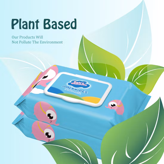 Tessuti non tessuti speciali, spessi, produttore OEM, tessuto non tessuto di bambù biodegradabile, salvietta umida disinfettante morbida per la pulizia delle mani dei bambini