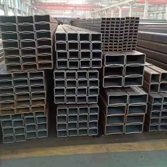 Prodotto principale della fabbrica di tubi in acciaio zincato a tubo quadrato pre zincato in acciaio nero con tubo quadrato Gi Tube