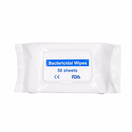 Salviette umidificate detergenti al 75%, salviette senza alcool per neonati e adulti, produttore in Cina